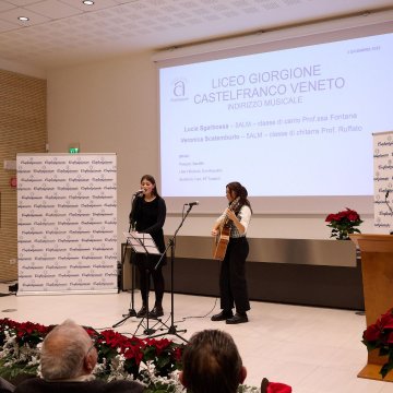 Lucia Sgarbossa e Veronica Scatemburlo, Liceo Giorgione di Castelfranco Veneto