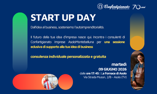 START UP DAY 9 giungo 2026| Fornace di Asolo